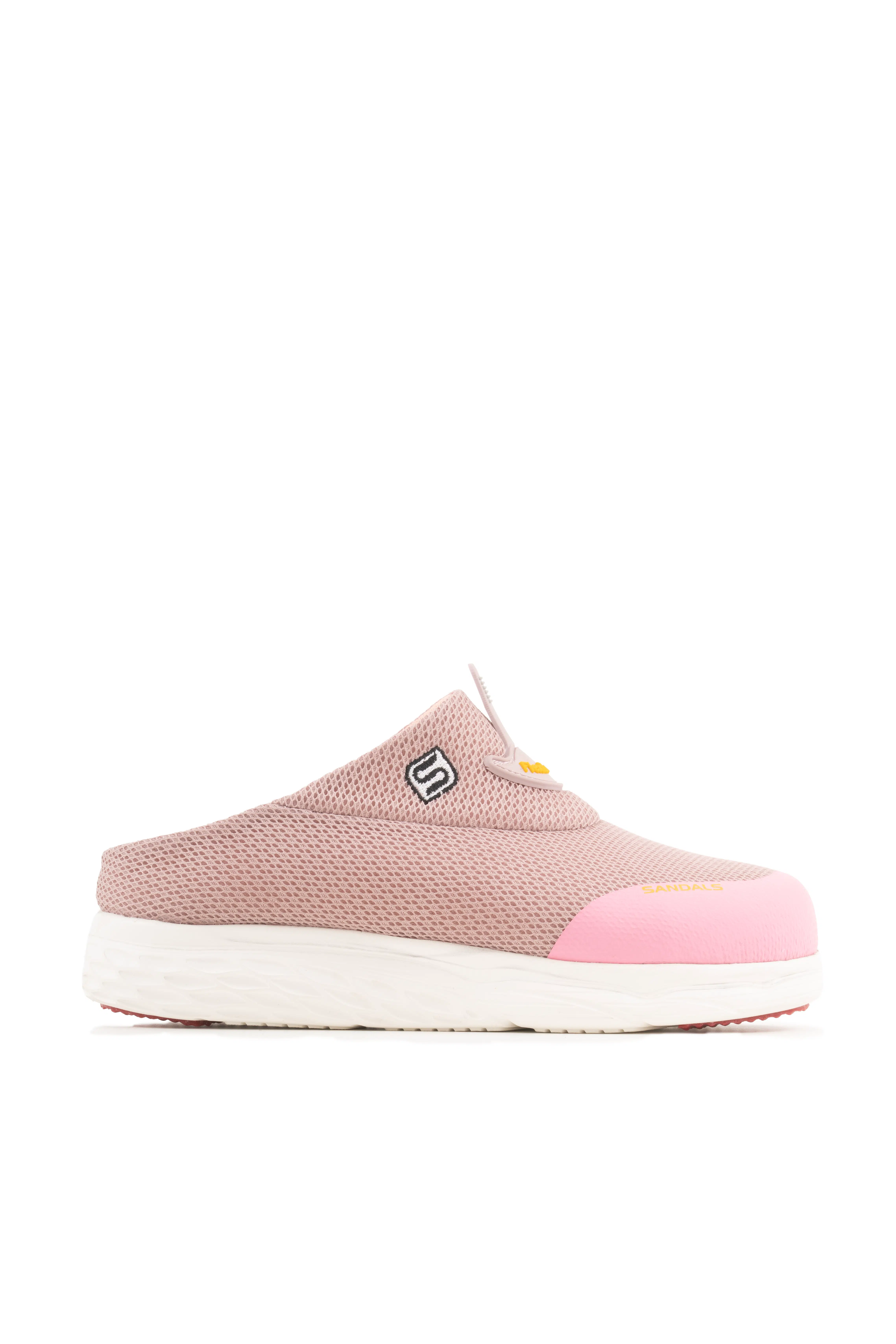 Kadın Ince Taban Ortopedik File Sabo Doktor Hemşire Hastane Aşçı Terliği SS001-0258 Pudra